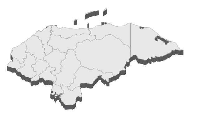 Mapa de Honduras