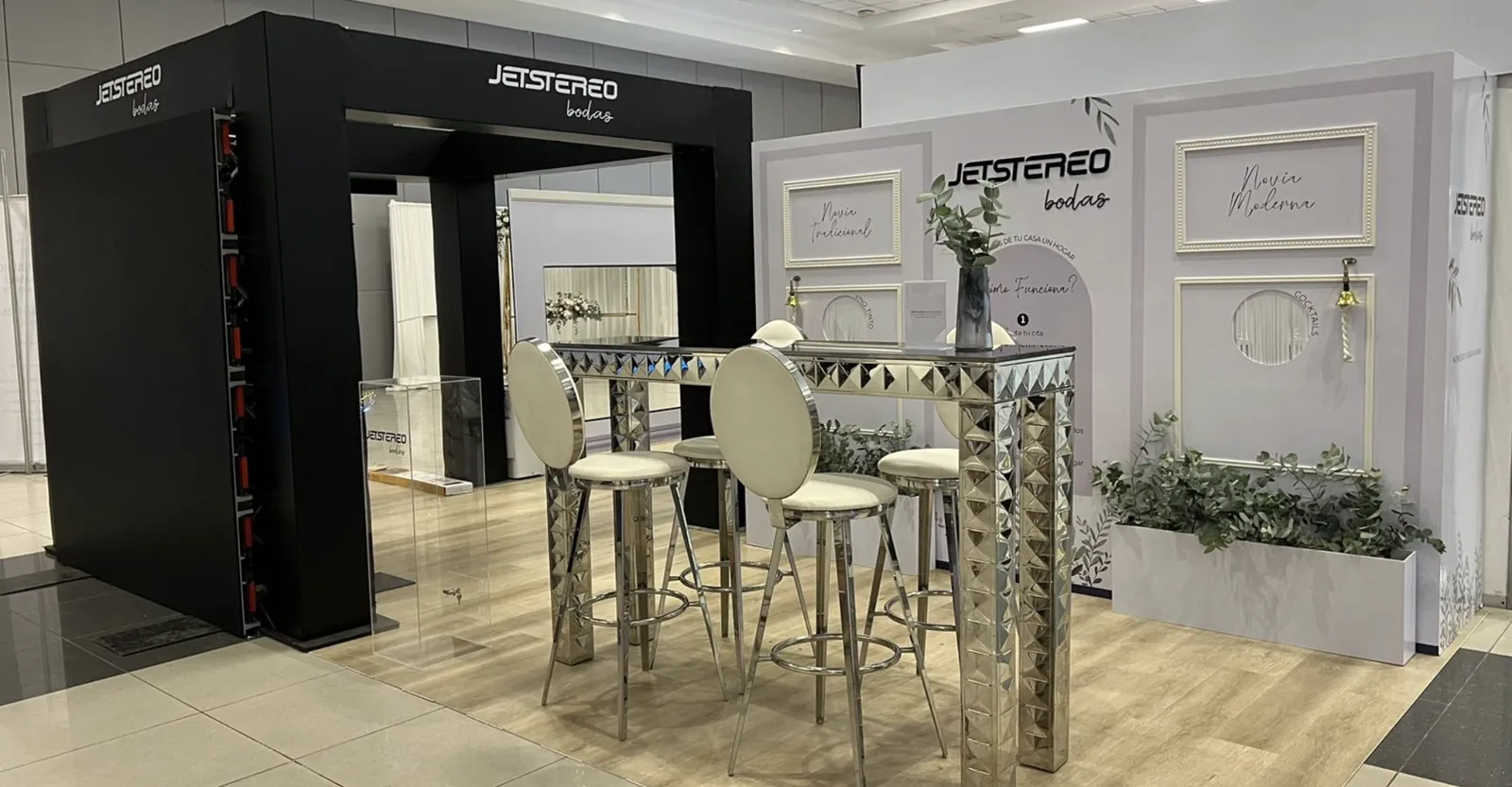 Stand de Jetstereo Bodas en expoferia
